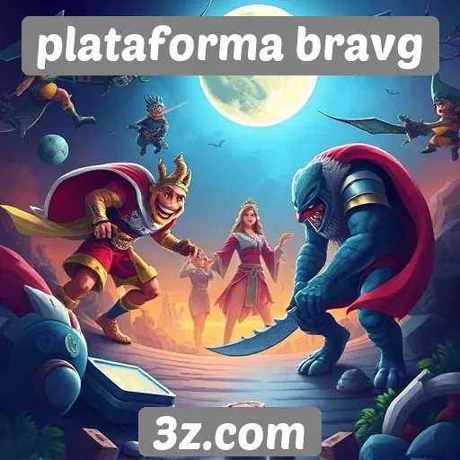 bravg oferece jogos diversificados para todos os gostos