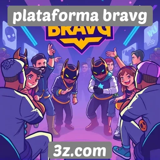 Comunidade de jogadores na plataforma Bravg