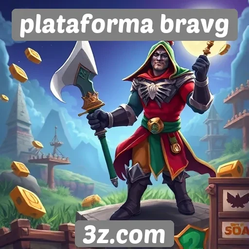 Variedade de jogos disponíveis na plataforma bravg